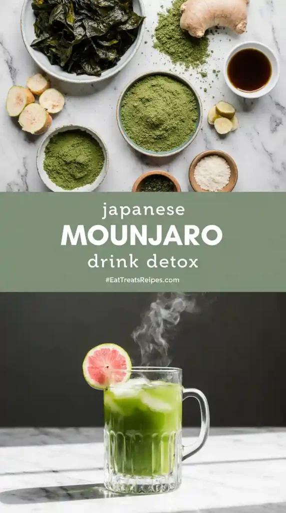 Japanese Manjaro Recipe – Green Detox Drink with Kombu and Ginger