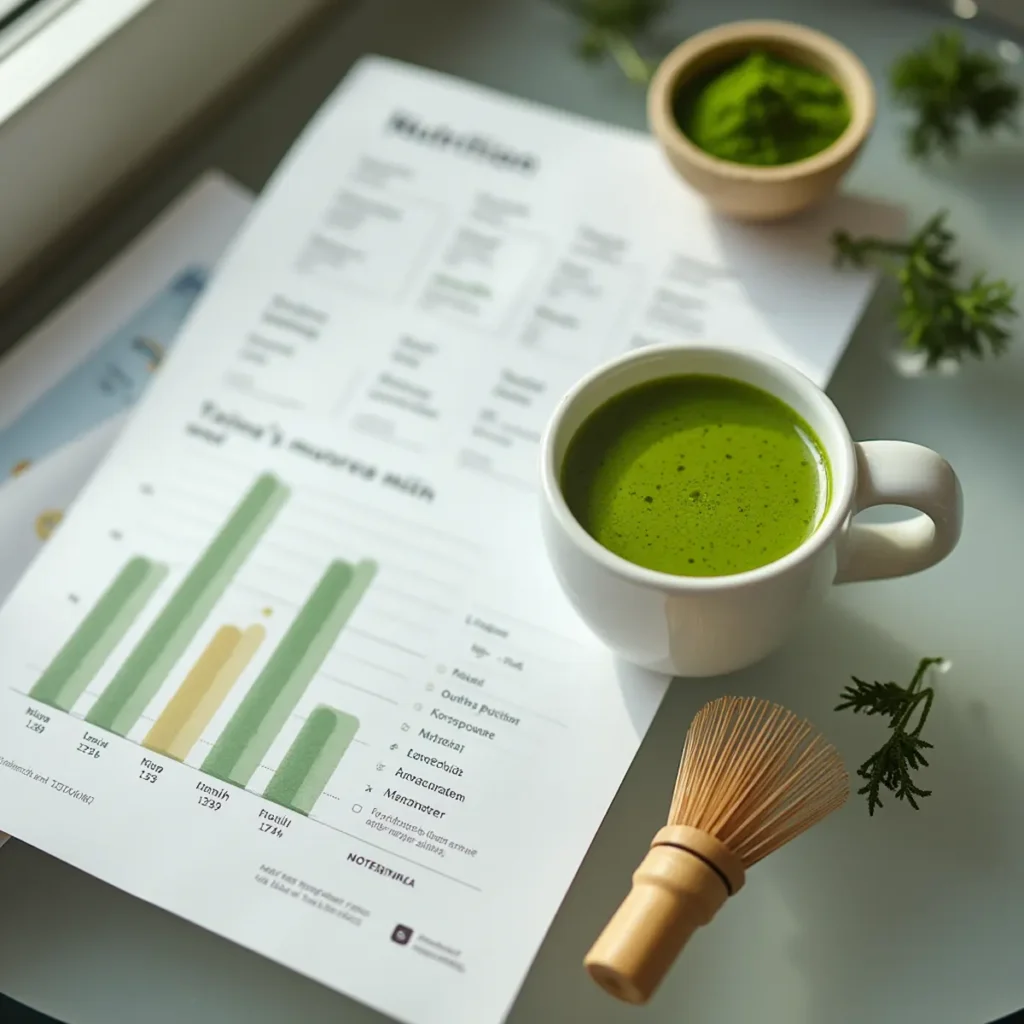 Nutritional facts for Japanese detox drink