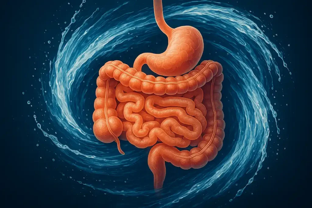 Digestive system response to Himalayan Salt Flush