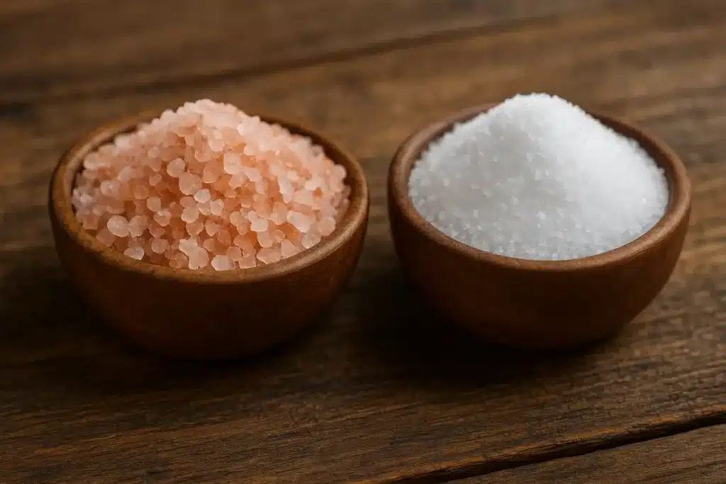 pink salt vs iodized salt comparison