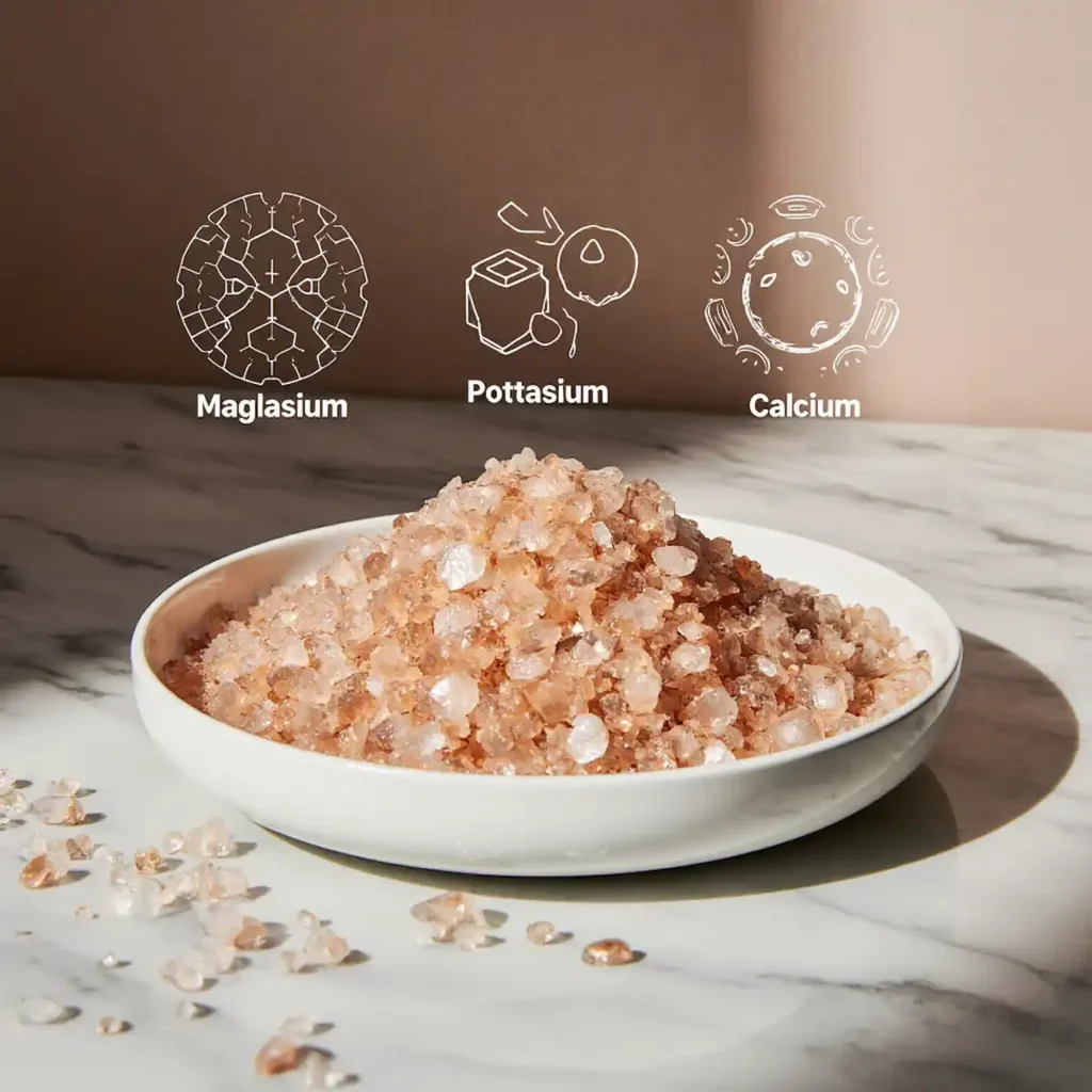 himalayan pink salt minerals for metabolism