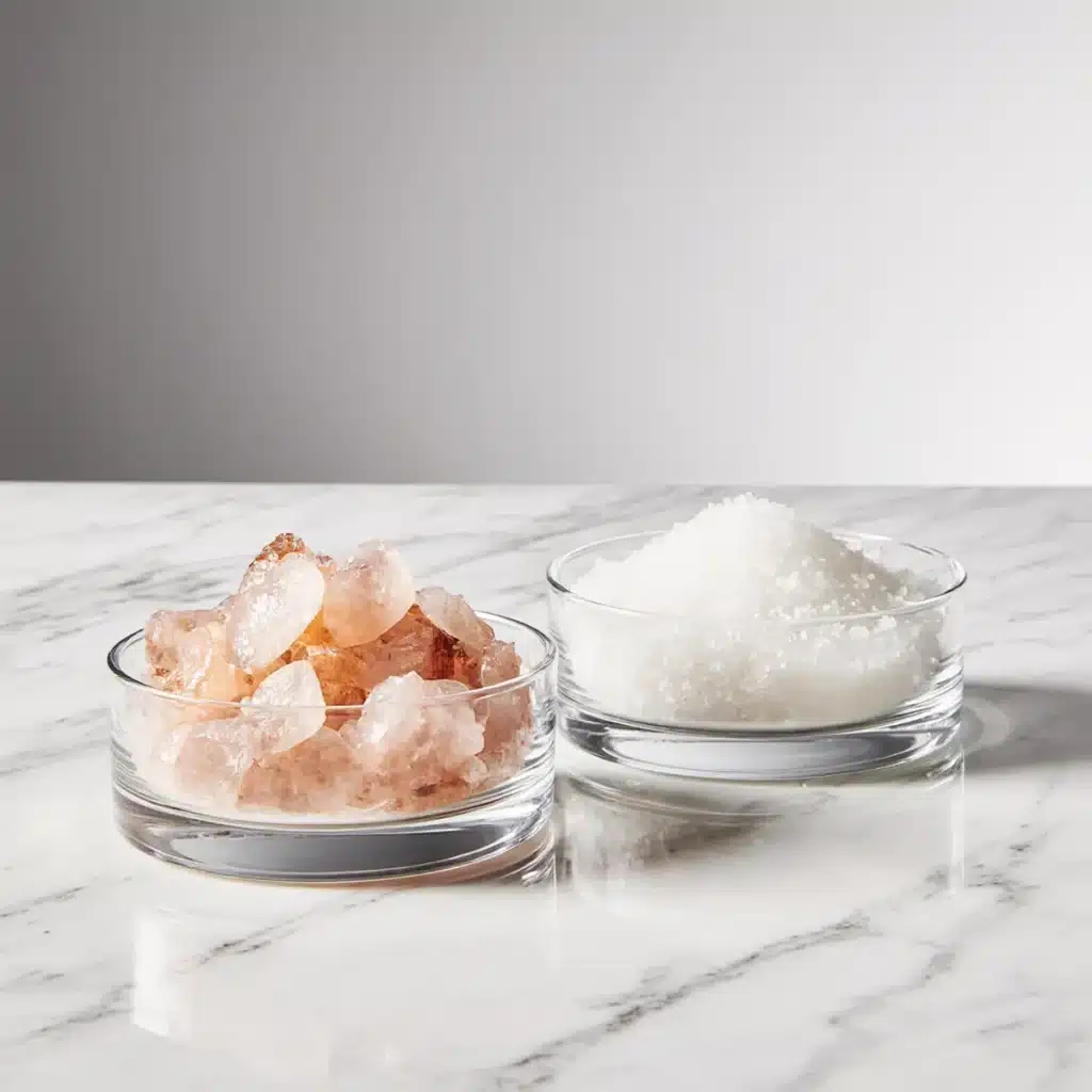 pink salt vs iodized salt comparison