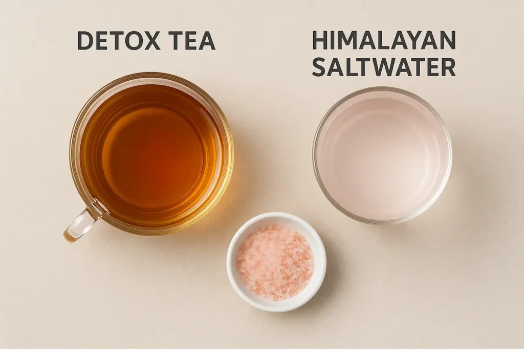 Himalayan Salt Flush compared to detox teas