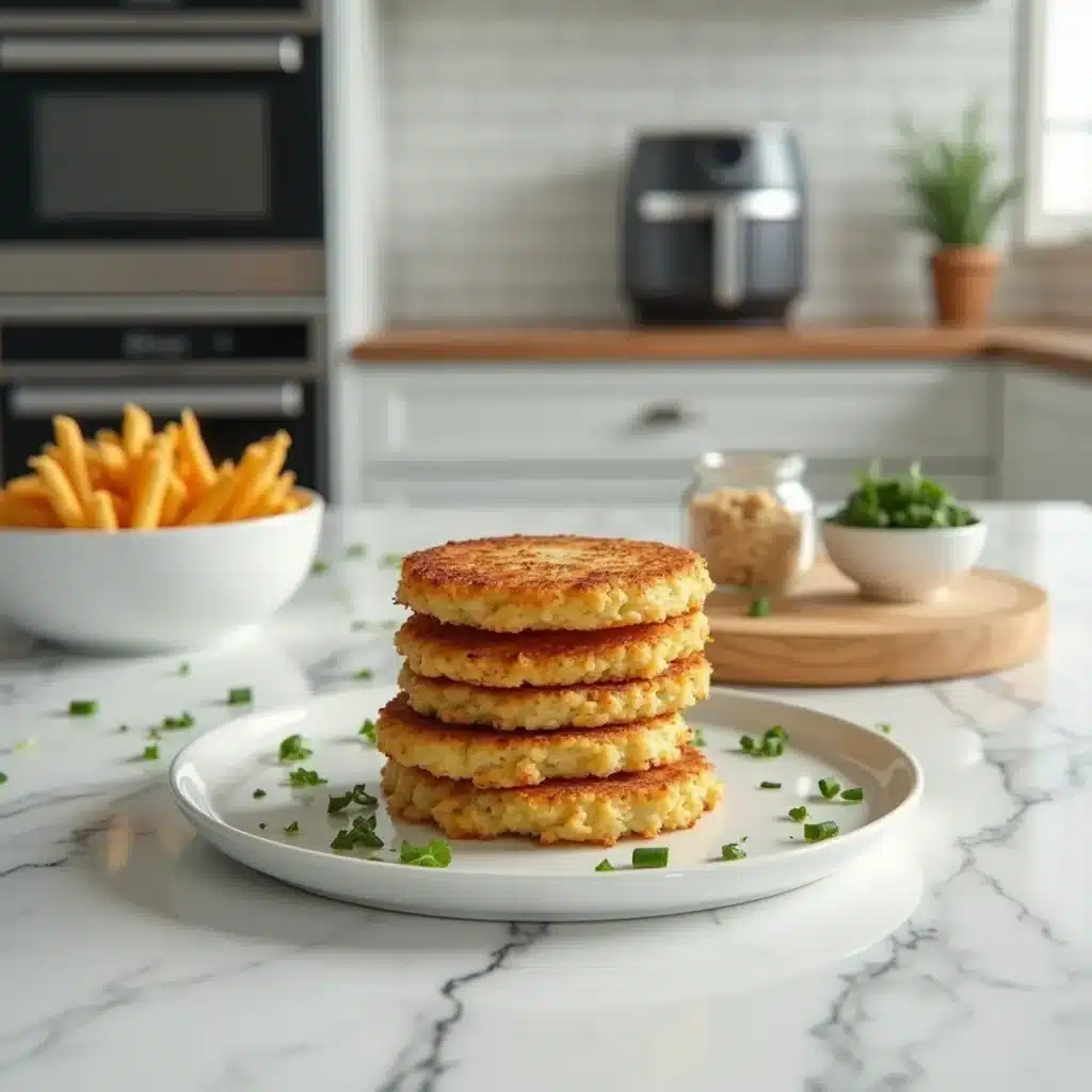 Benefits of air frying frozen hash brown patties