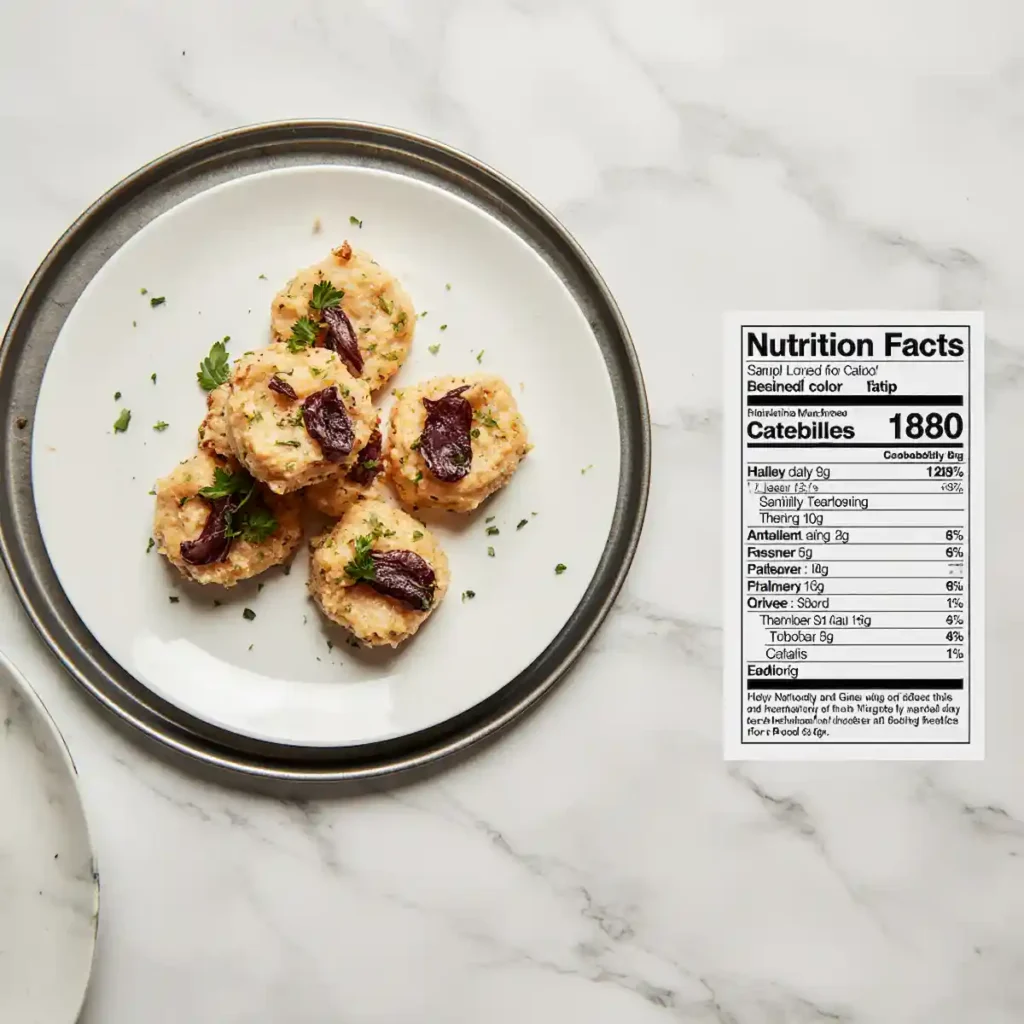 candizi with nutritional information side panel