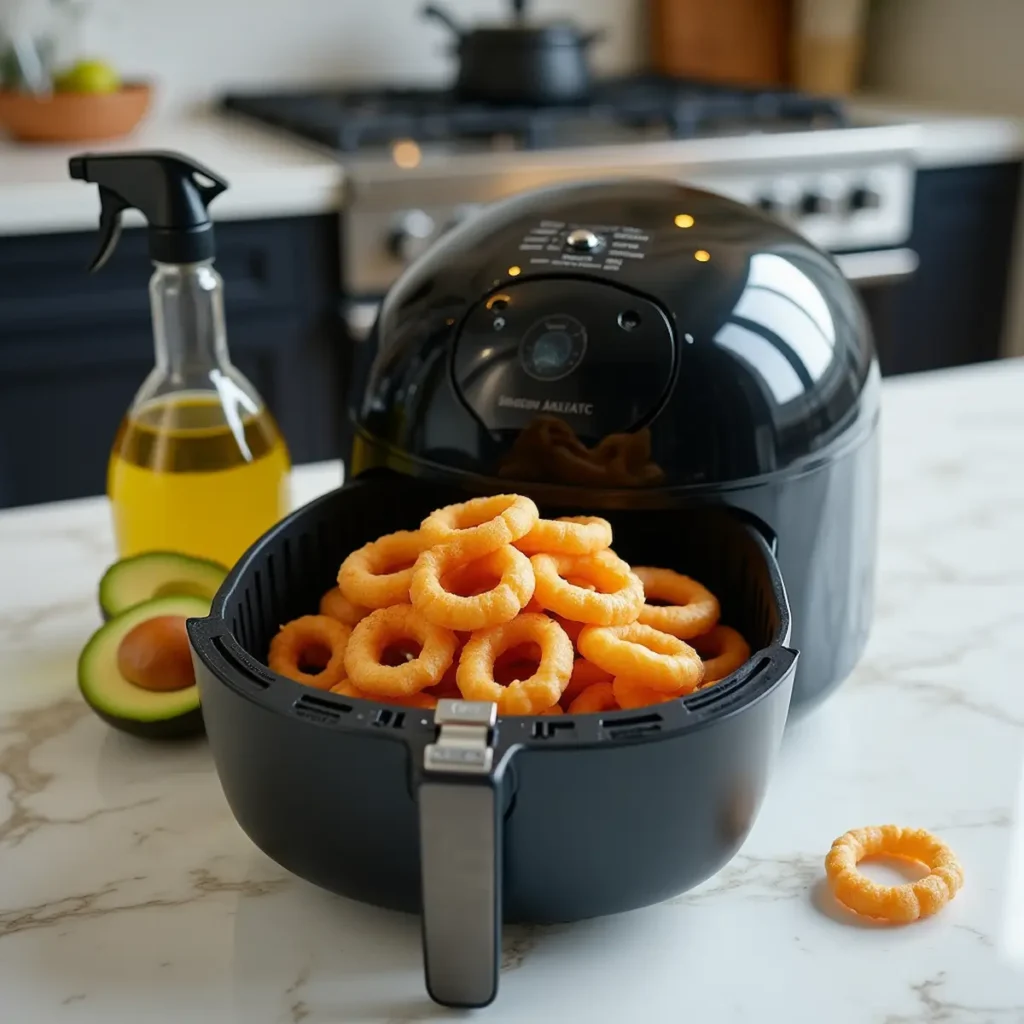 Tips for crispy onion rings made in air fryer