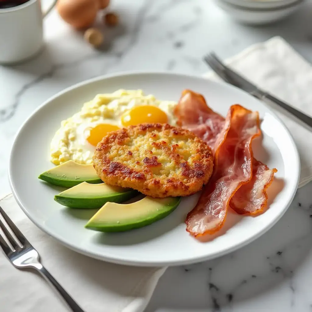 Crispy golden hash browns straight from the air fryer