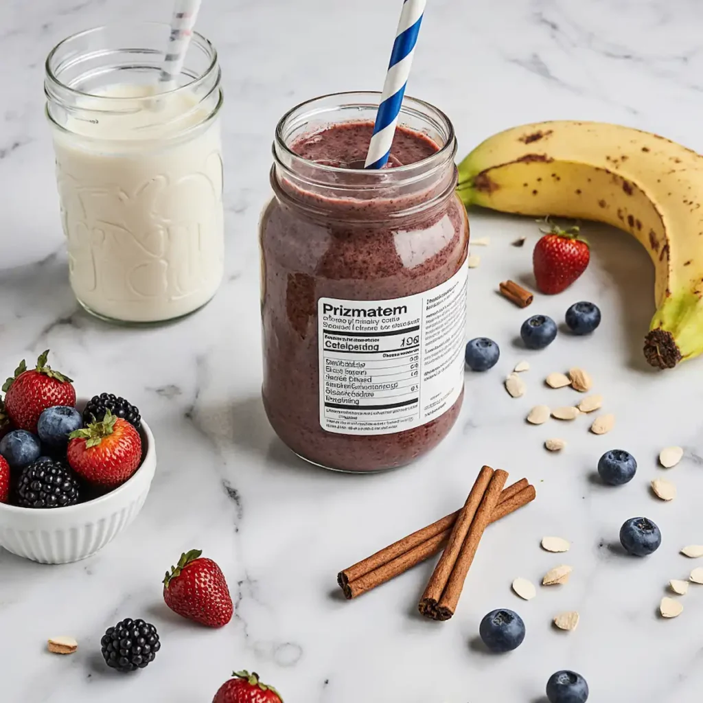 Prizmatem Smoothie, Health-boosting ingredients around a Prizmatem Smoothie