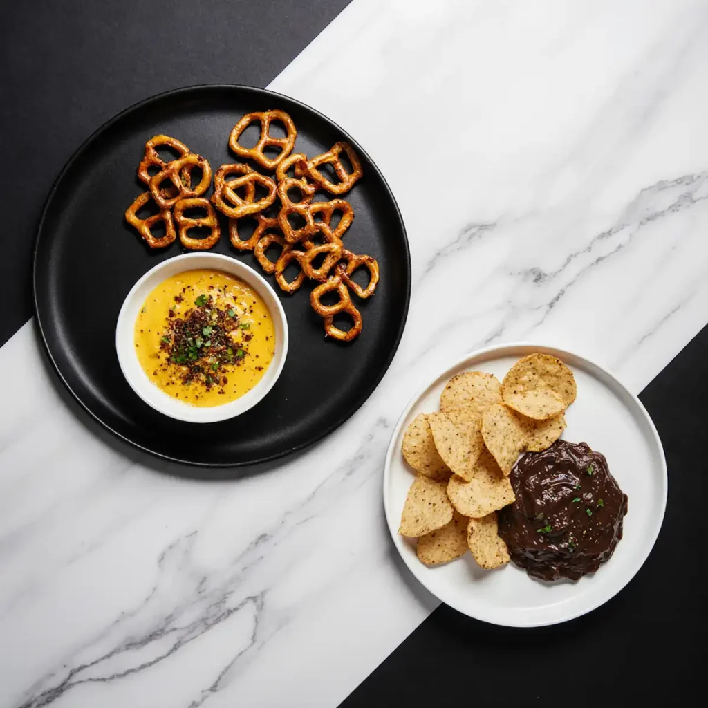 Swalty and Swicy dishes side by side showing flavor contrast