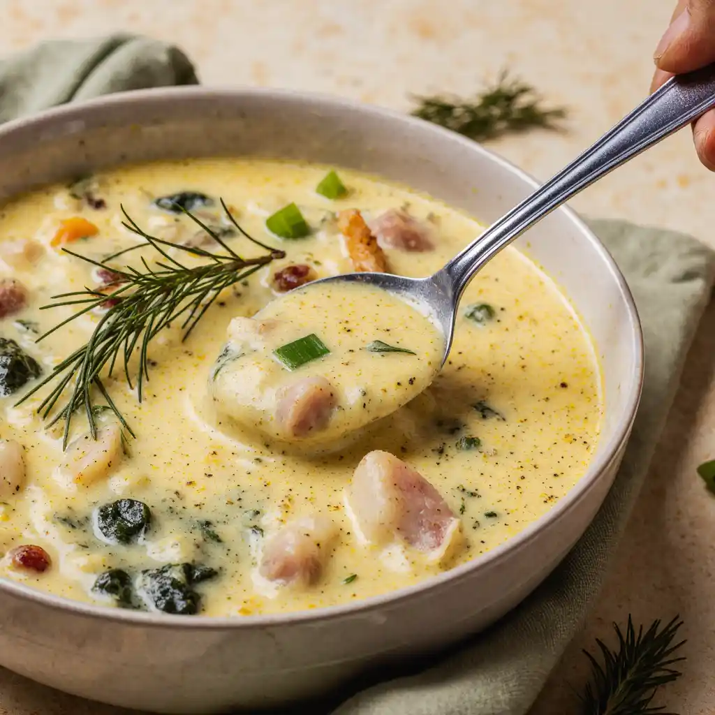 Creamy Crack Chicken Soup bowl