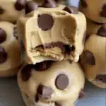 Freezer bag of Frozen Greek Yogurt Peanut Butter Bites