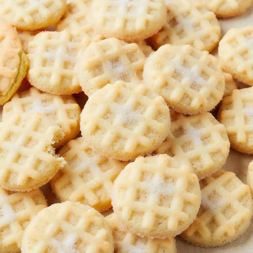 Colorful decorated cookies on plate with ornaments