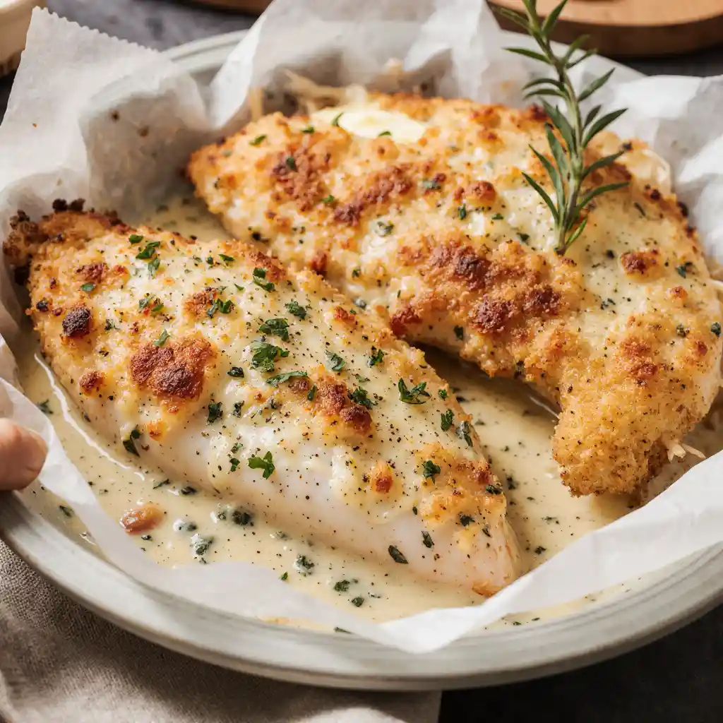 Close-up of sliced Melt-in-Your-Mouth Chicken showing juicy interior