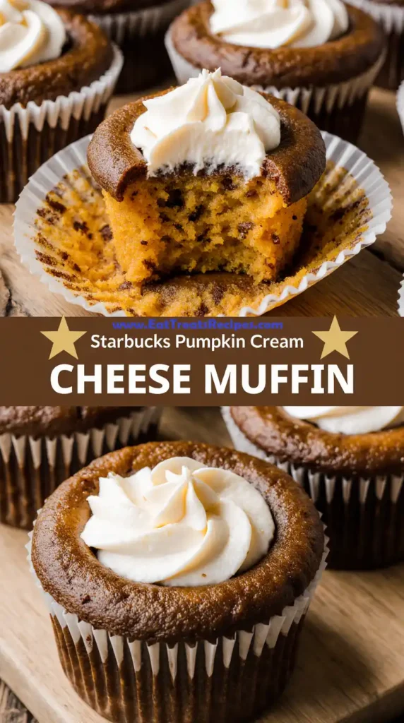Pumpkin Cream Cheese Muffins