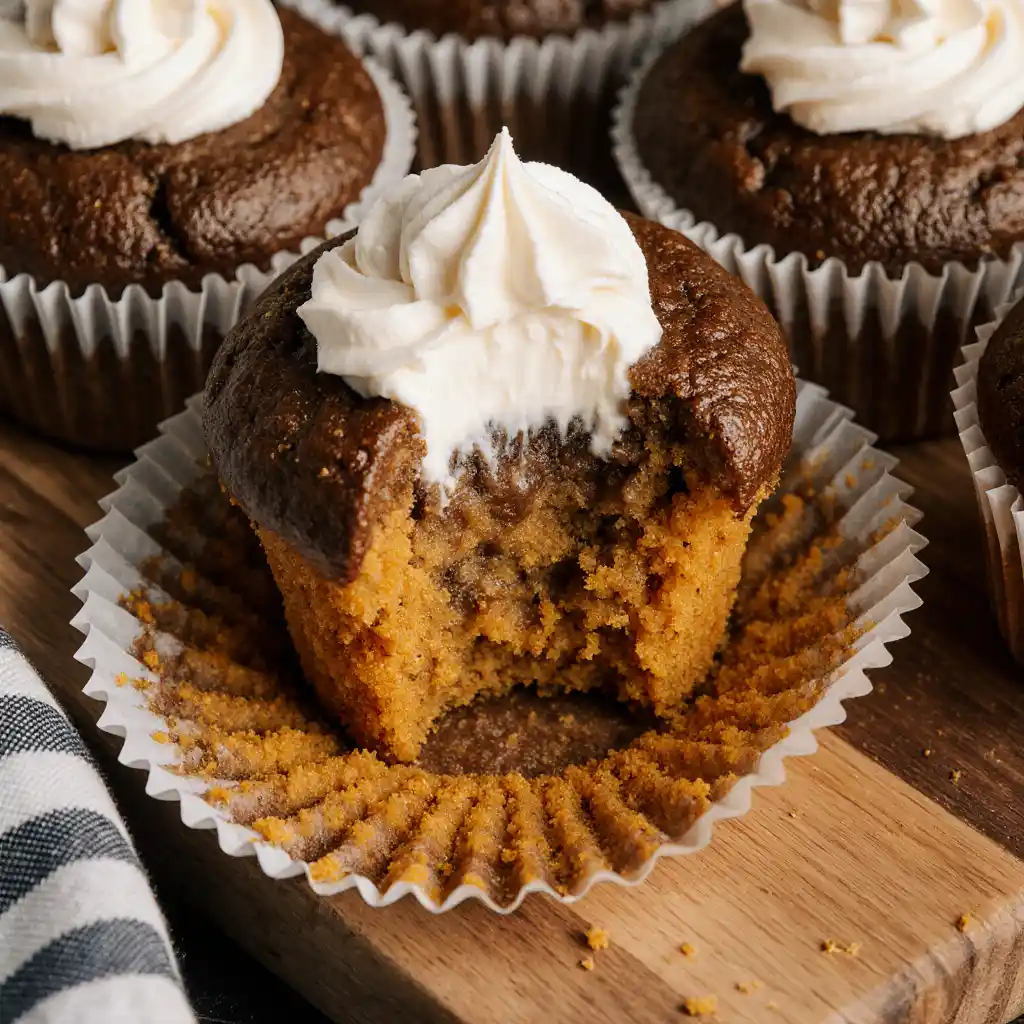 Pumpkin Cream Cheese Muffins