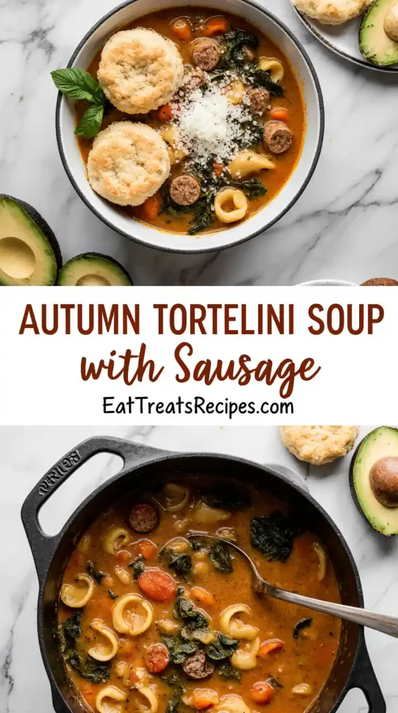 Autumn Tortellini Soup with Sausage - A Cozy, Hearty Fall Bowl