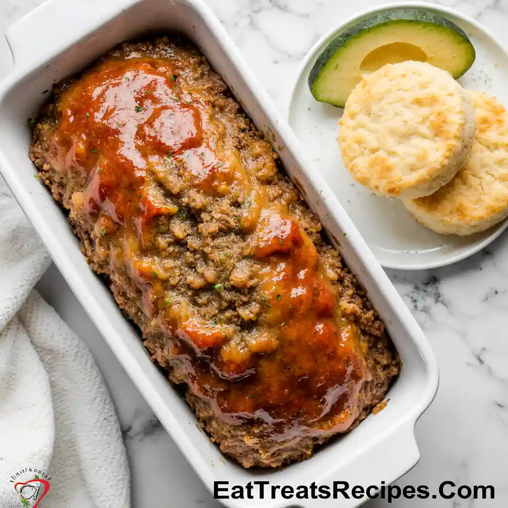 Melt in your mouth garlic parmesan chicken meatloaf
