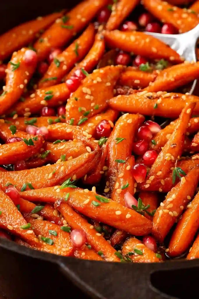 Maple Dijon roasted apples and carrots