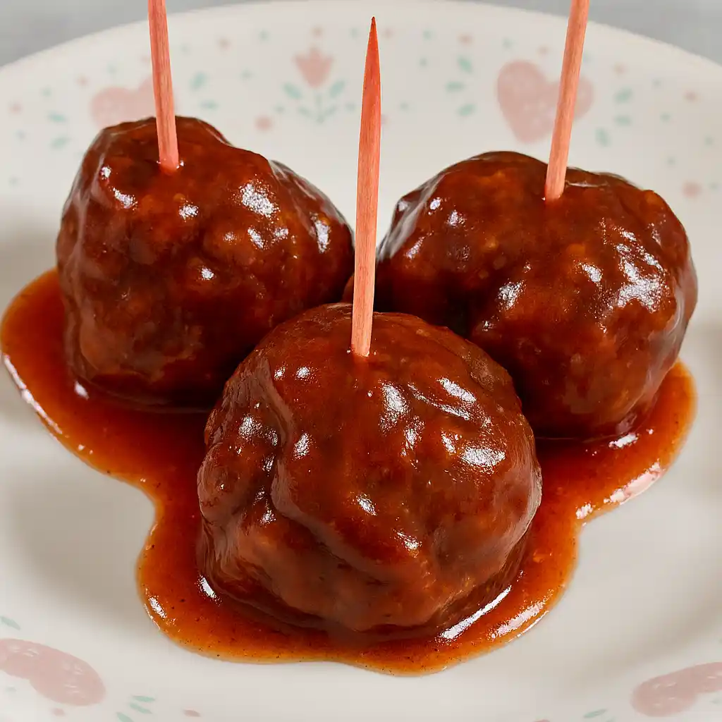 Christmas cranberry meatballs