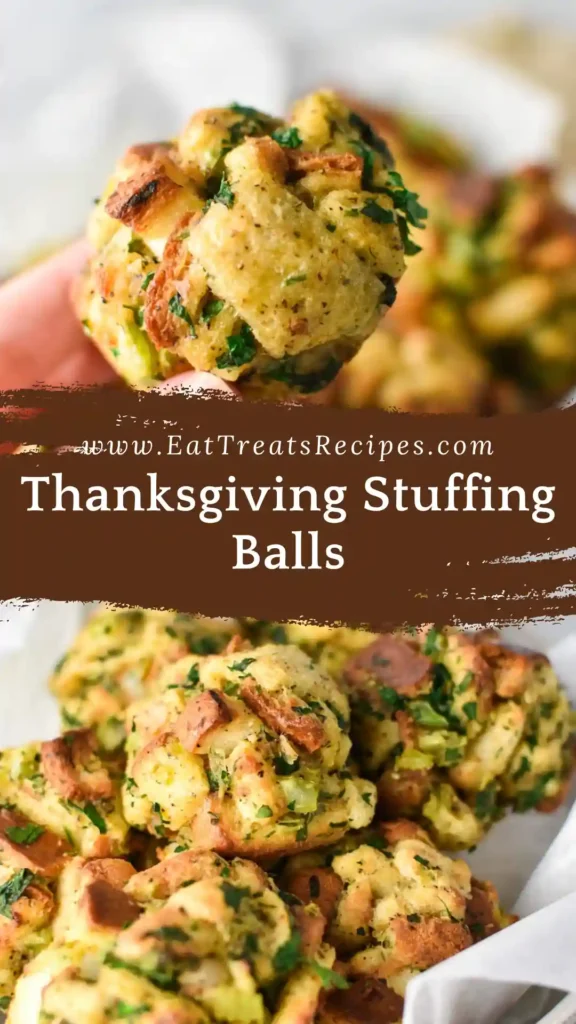 Hero shot of Thanksgiving Stuffing Balls