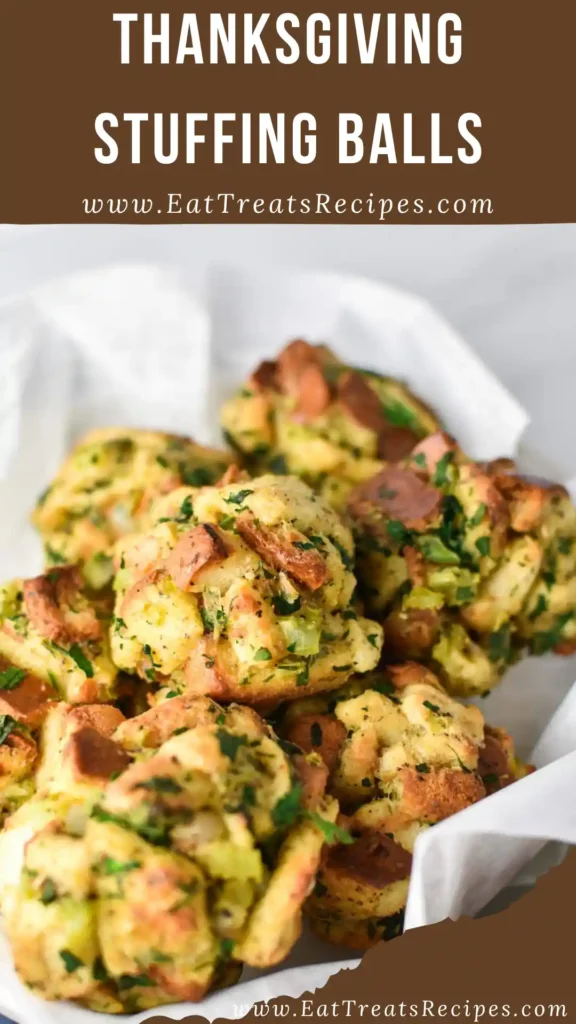 Hero shot of Thanksgiving Stuffing Balls