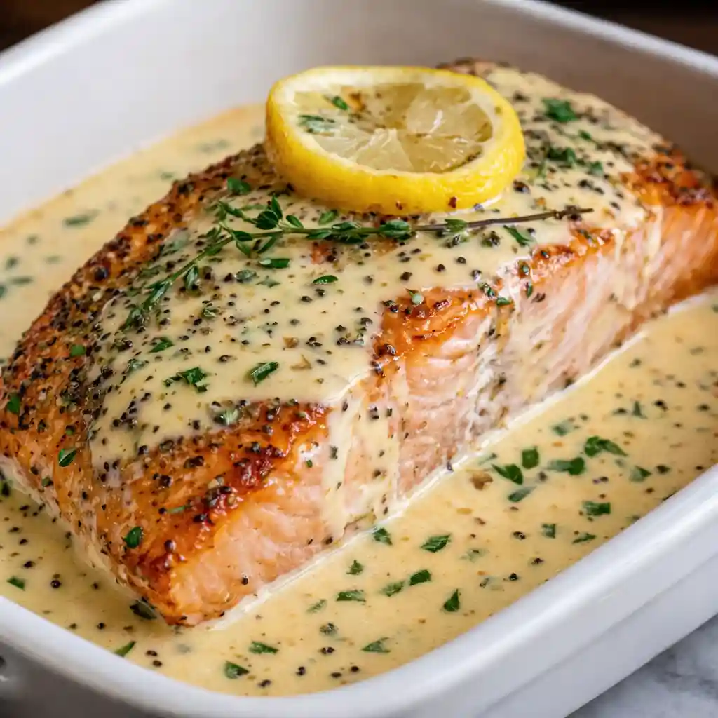 Irresistible baked Boursin salmon recipe in 30 minutes