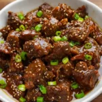 Melt-in-your-mouth Korean beef served over warm rice