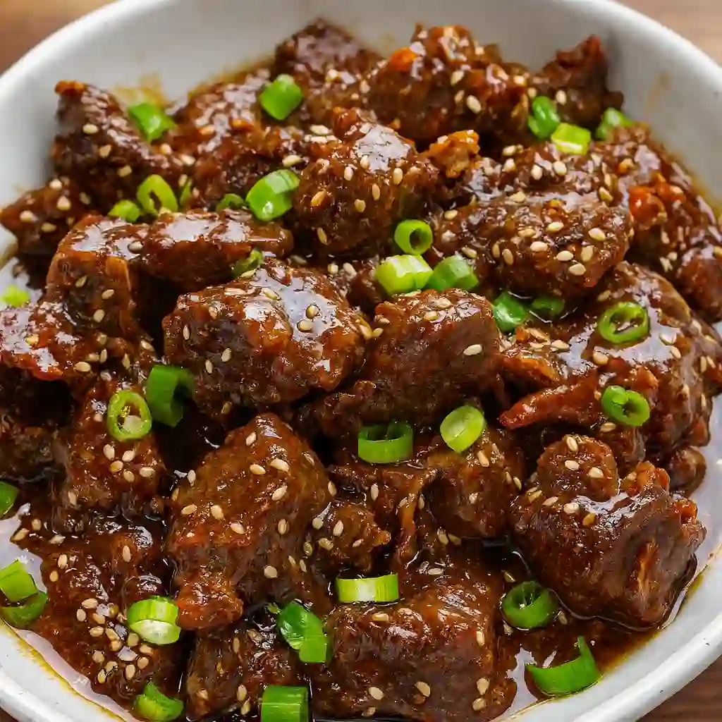 Melt-in-your-mouth Korean beef served over warm rice