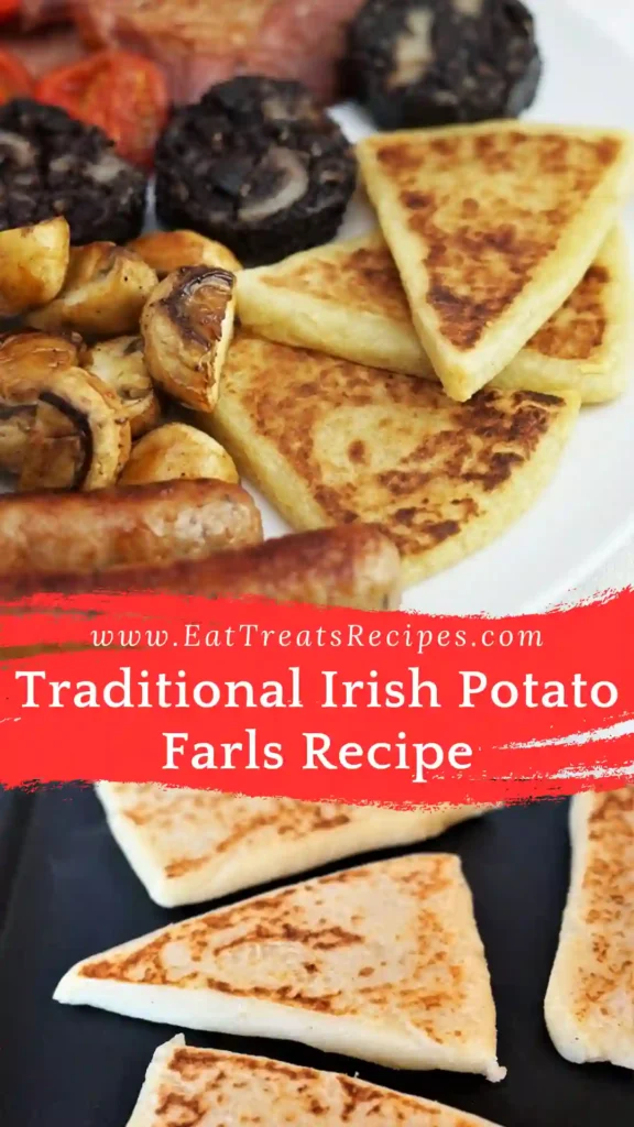 Traditional Irish potato farls recipe golden potato cakes