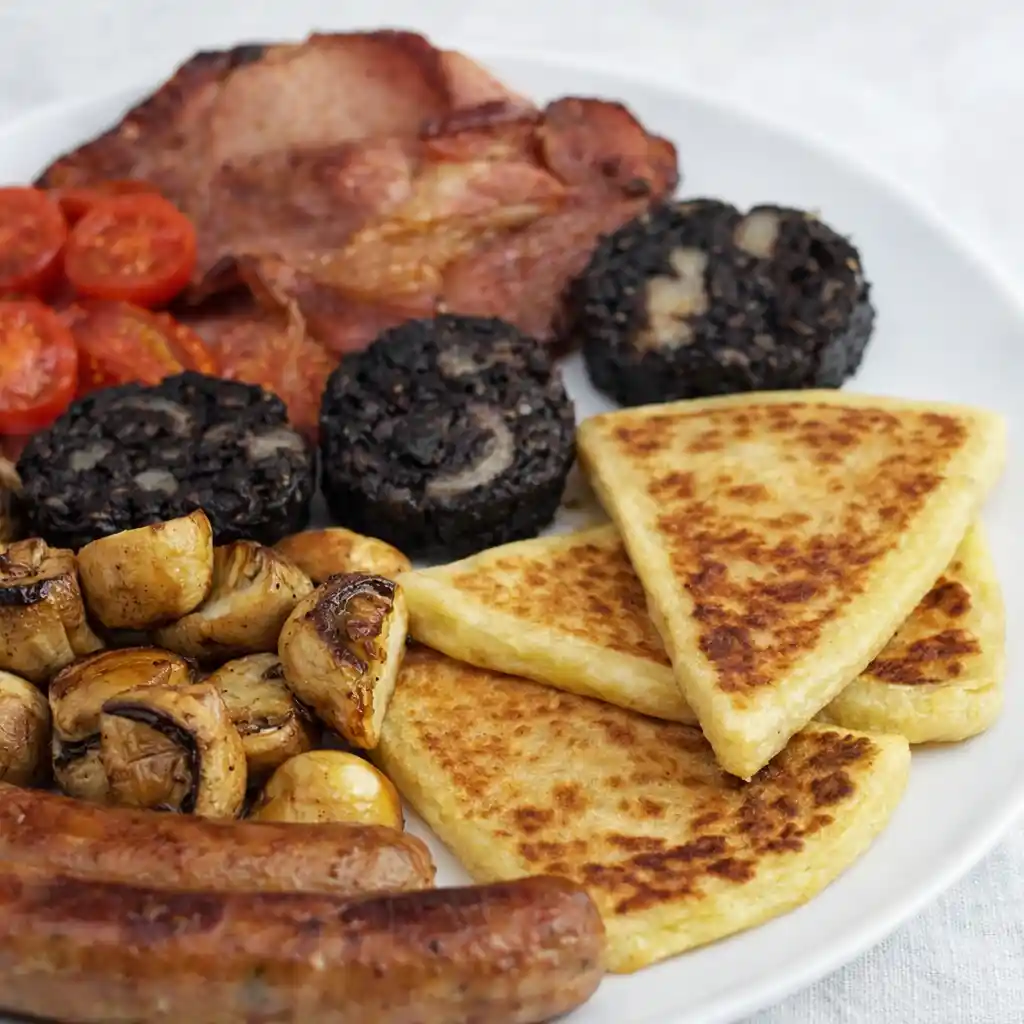 Traditional Irish potato farls recipe golden potato cakes