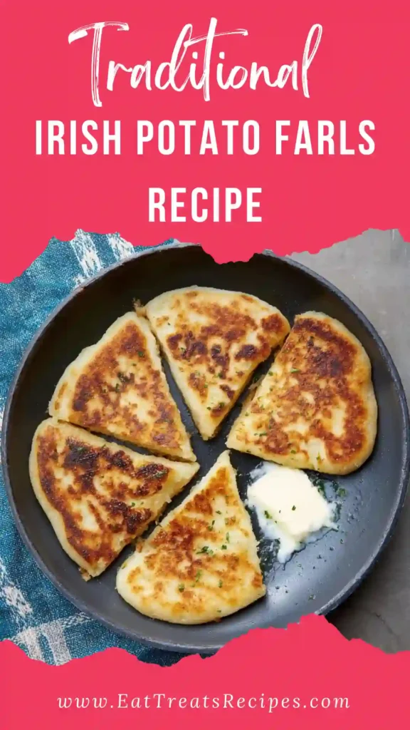 Traditional Irish potato farls recipe golden potato cakes
