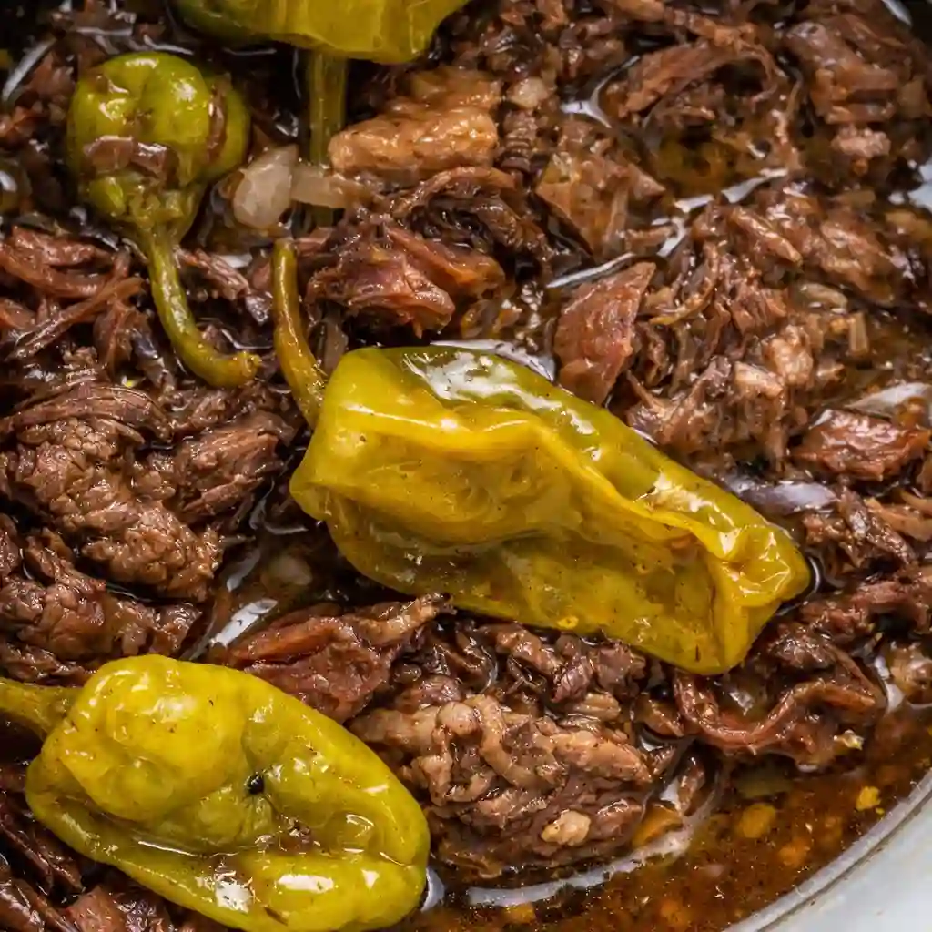 Cozy Crockpot Mississippi Pot Roast Recipe served fall-apart tender