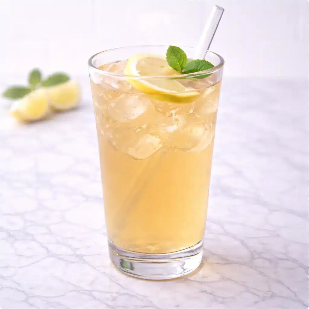 Jillian Michaels Gelatin Recipe served warm in glass mug