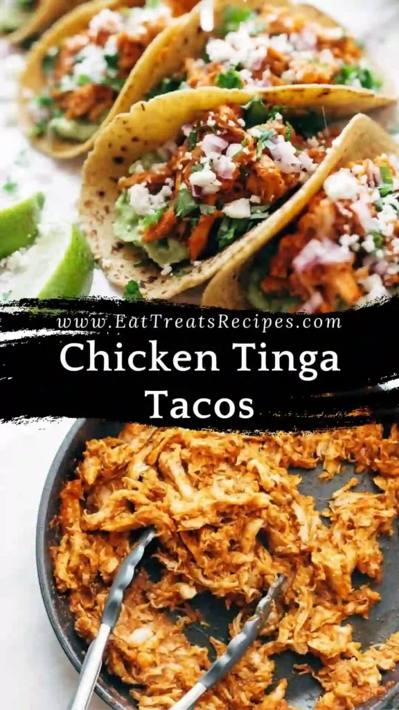 chicken tinga taco filling stored in airtight container for meal prep