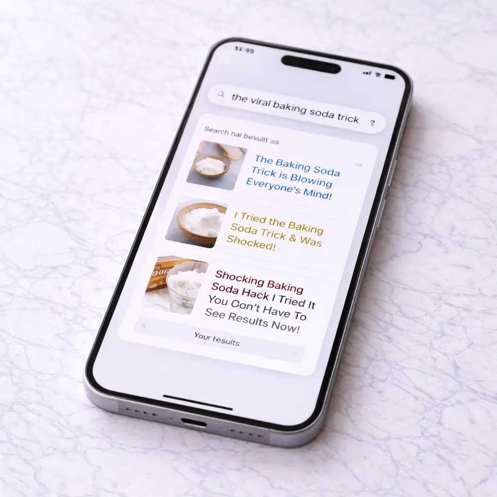 Dr Oz Baking Soda Trick explained with baking soda and glass of water.