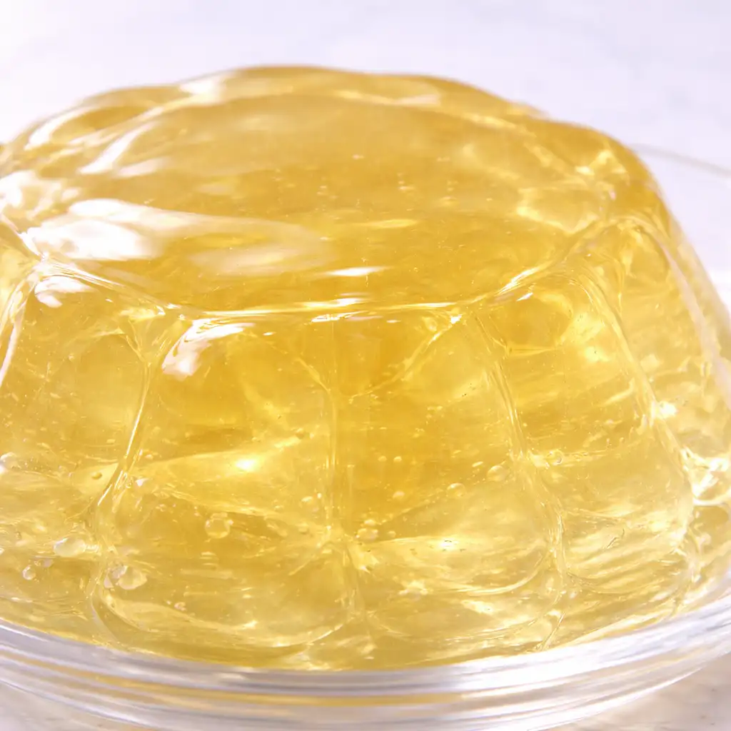 Gelatin Trick Recipe made with lemon and unflavored gelatin