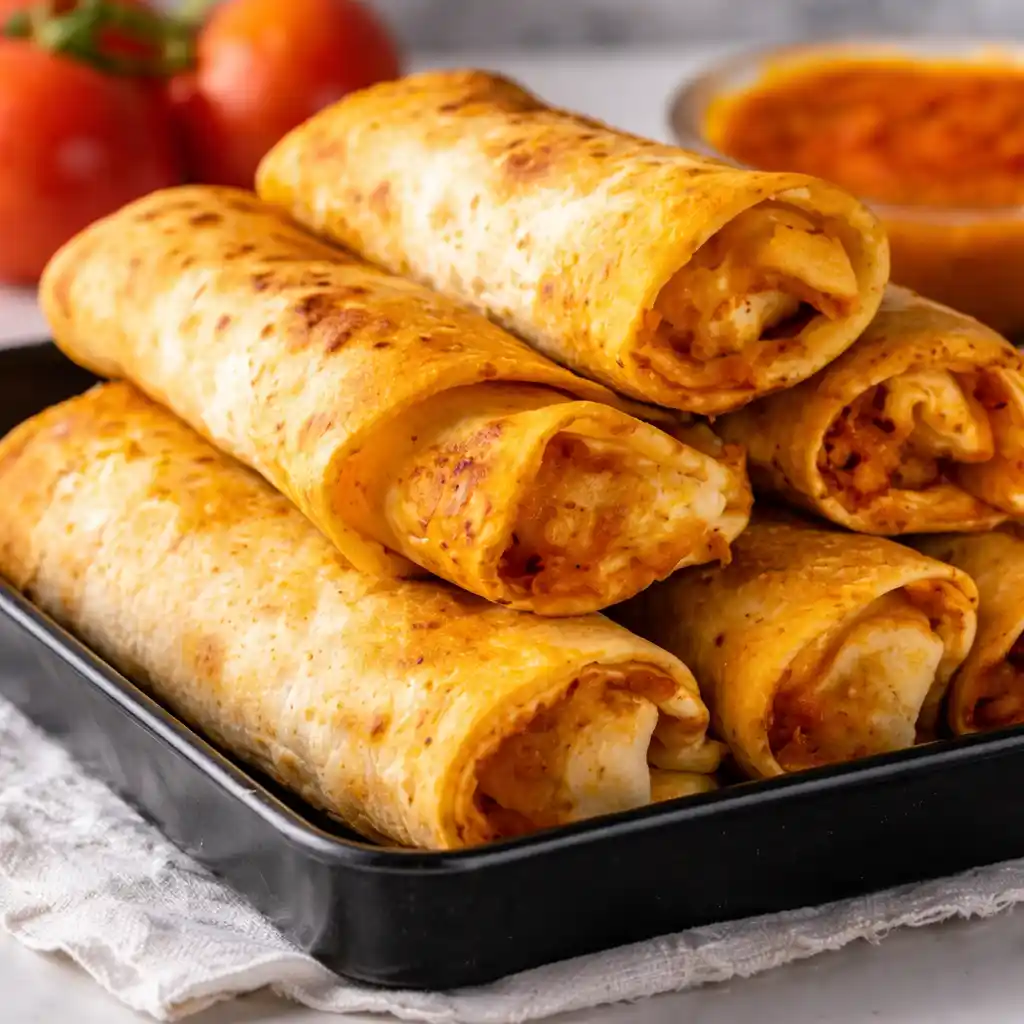HIGH PROTEIN Pepperoni Pizza Rolls fresh and cheesy