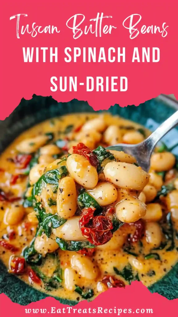 Marry Me Butter Beans in creamy Tuscan sauce