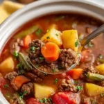 vegetable beef soup recipe with stew meat