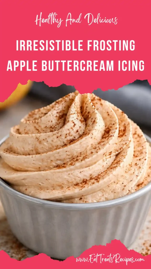 apple buttercream icing creamy frosting dessert