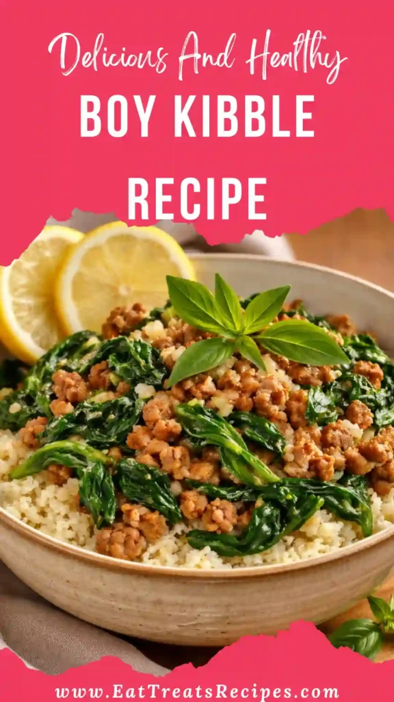 boy kibble recipe beef rice bowl with egg and green onions