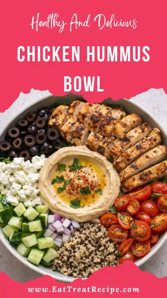 chicken hummus bowl recipe
