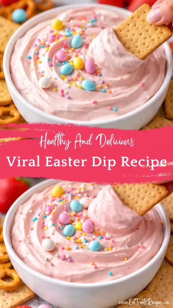 easter dip recipe pastel creamy dessert dip