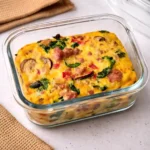 meal prep breakfast eggs boxes