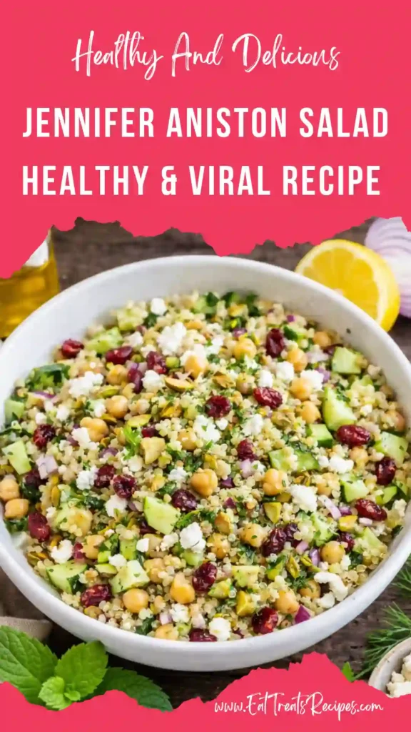Jennifer Aniston salad healthy bowl quinoa