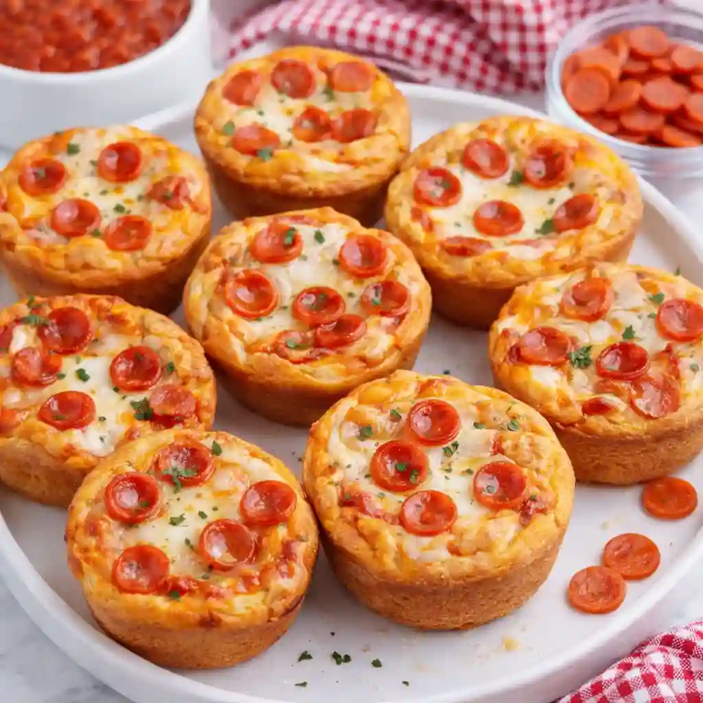 pizza cupcakes recipe mini deep dish pizza cups