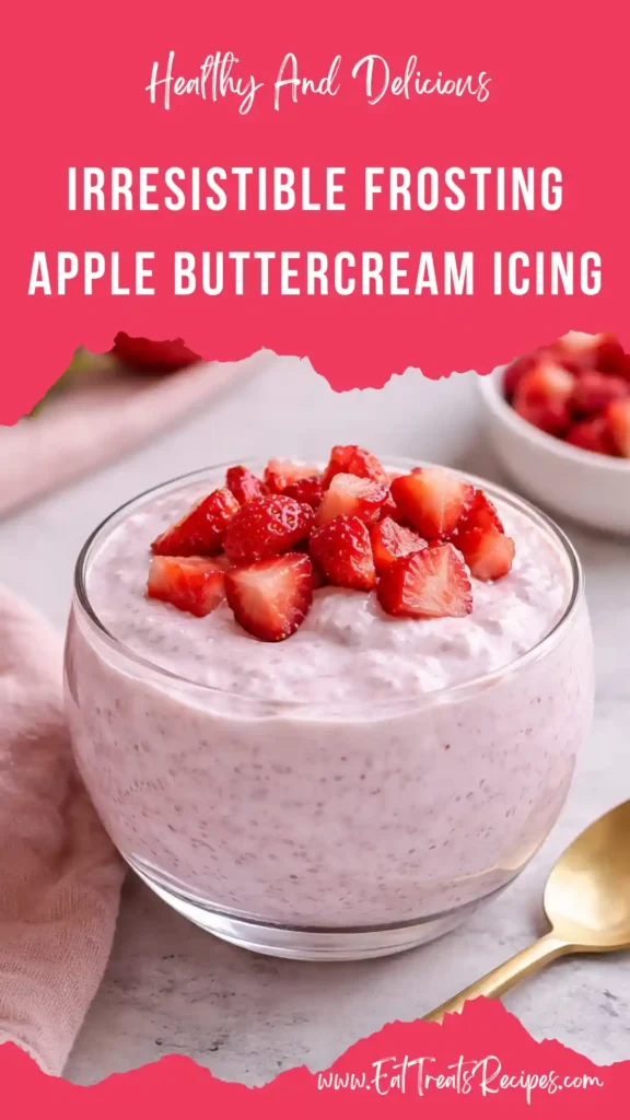 strawberry cheesecake chia seed pudding creamy healthy dessert