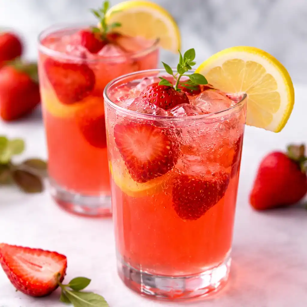 strawberry dirty sprite drink fizzy pink soda