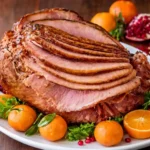 baked ham with the best glaze caramelized glossy ham centerpiece