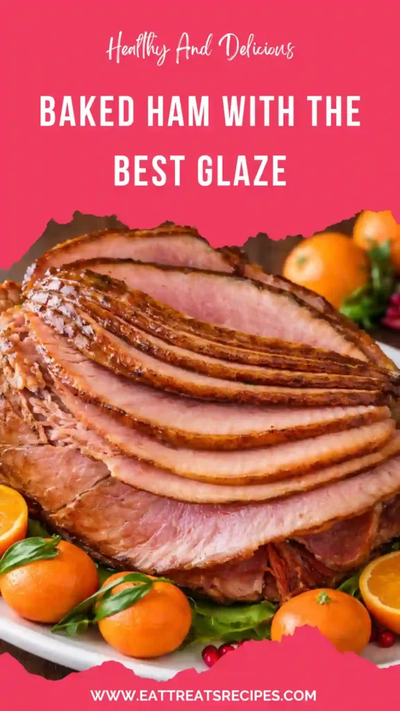 baked ham with the best glaze caramelized glossy ham centerpiece